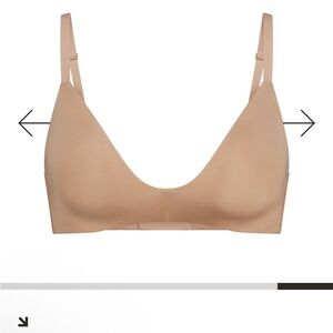 Skims WIRELESS FORM T-SHIRT DEMI BRA CLAY